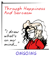 Through Happiness And Sarcasm